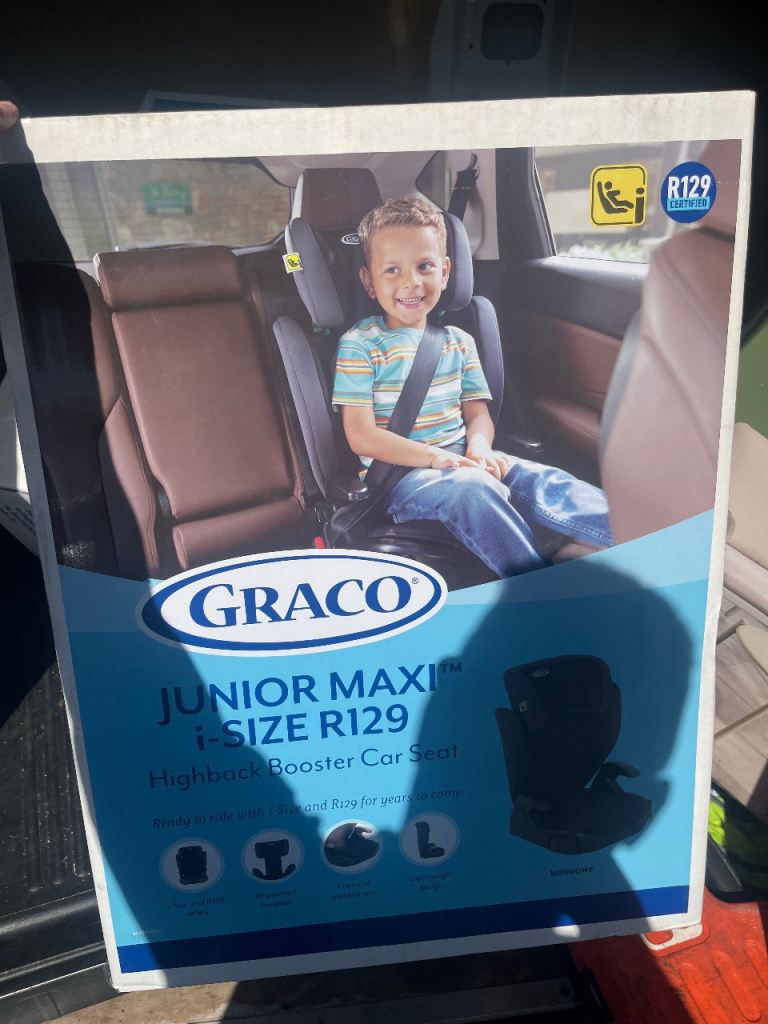 Graco Junior Maxi i-Size R129 Highback Booster Car Seat – NEW