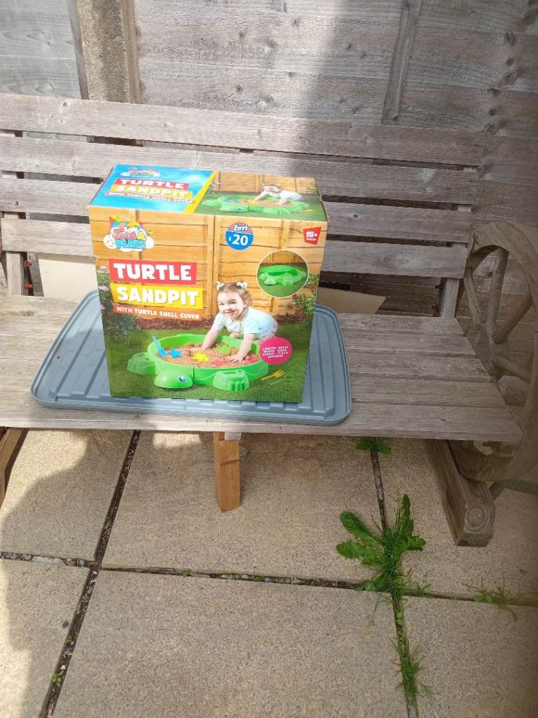 New Turtle Sandpit – Unopened Box, Great for Kids