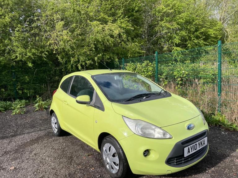 FORD KA 1.2 STYLE 10 REG GREEN 3 DOOR GENUINE 71663 MOT SEPTEMBER 6TH 2026 TAX £35 LOW INSURANCE