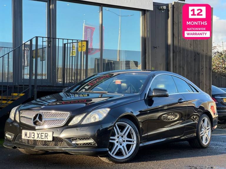 2013 Mercedes-Benz E Class 2.1 E250 CDI BlueEfficiency Sport Coupe 2dr Diesel G-Tronic+ Euro 5 (s...