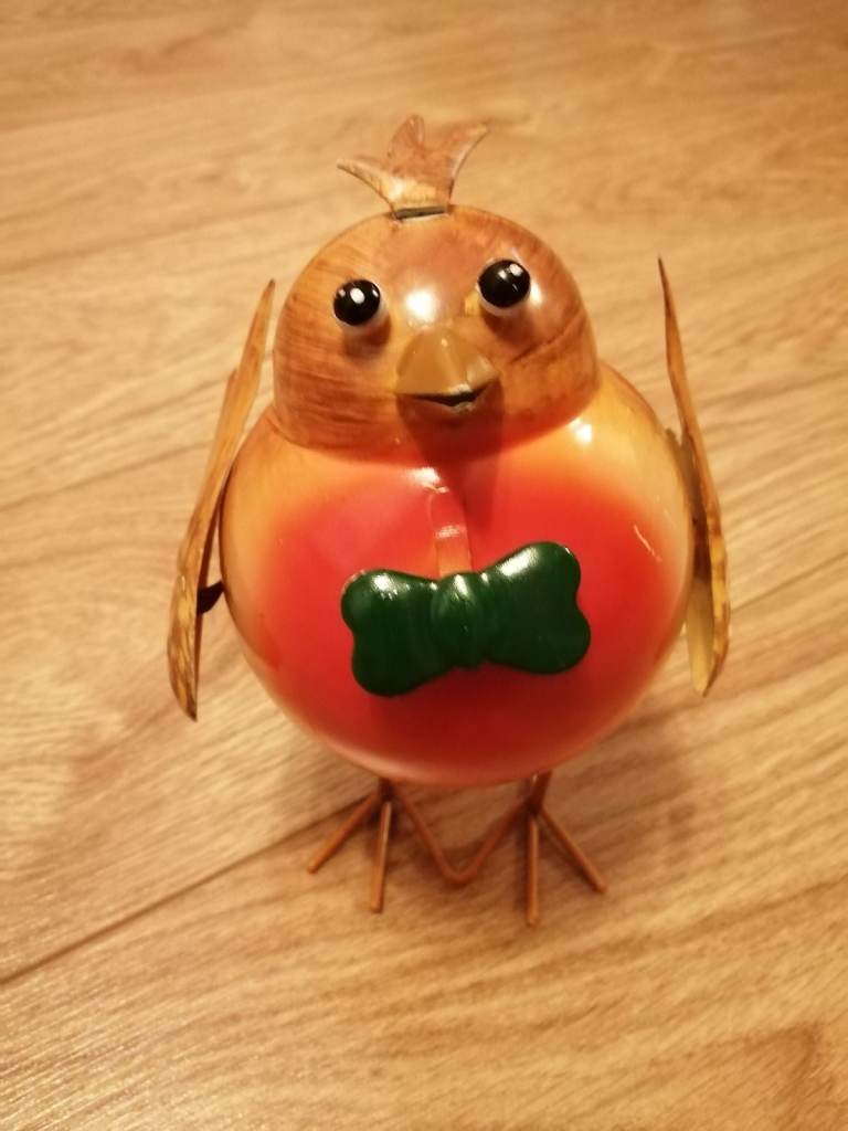 Metal Bird Decor Ornament