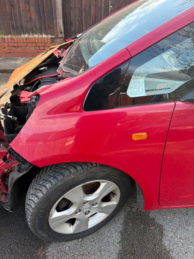 2009 Honda Jazz Passenger Side Left Side Nearside Wing