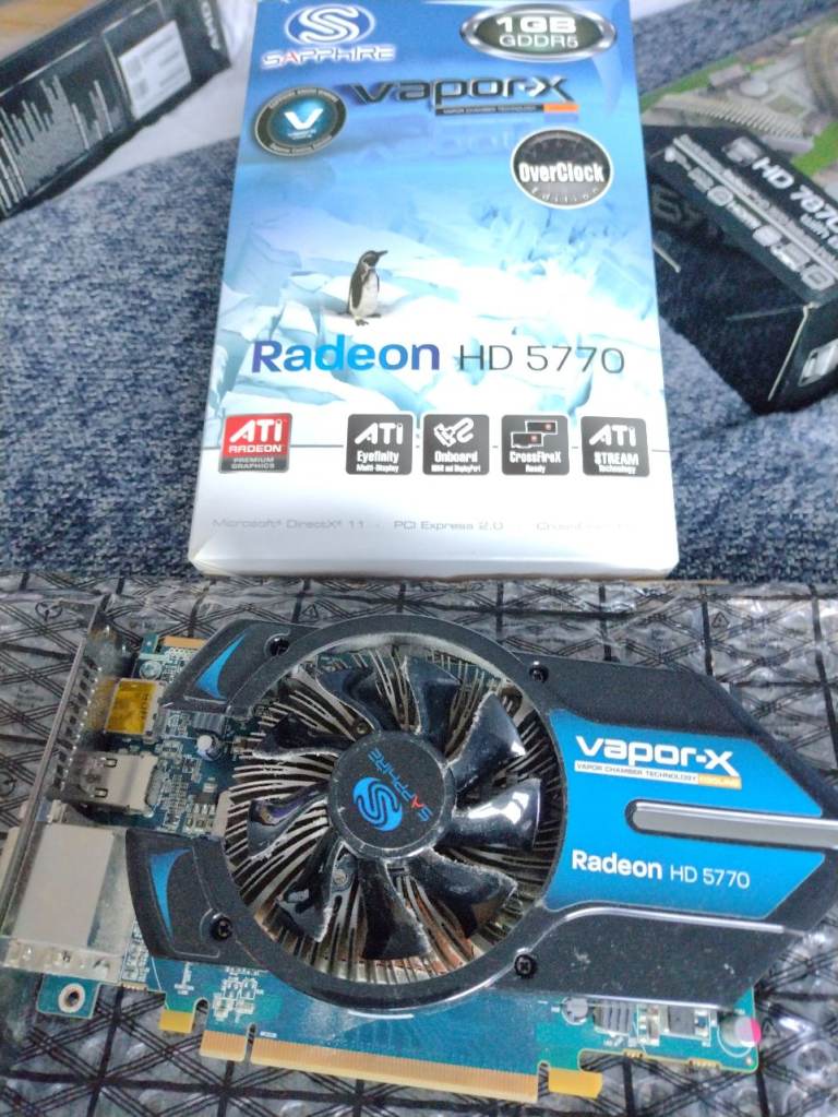 SAPPHIRE Radeon HD5770 1GB GDDR5  Graphics Card For Sale - boxed