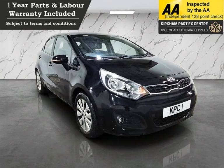 2012 Kia Rio 1.4 2 Hatchback 5dr Petrol Manual Euro 5 (107 bhp) 12 MONTHS MOT ON SALE Hatchback P...