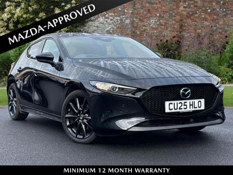 2025 Mazda Mazda3 2.0 e-Skyactiv X MHEV [186] Homura 5dr [Sunroof] Manual Hatchback Petrol Manual