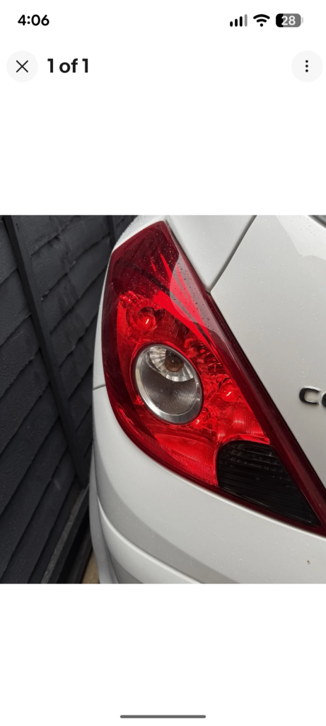 2013 vauxhall Corsa d Sri paint code z474 all parts
