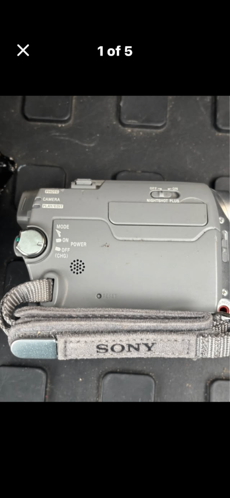Sony Handycam DCR-HC18e MiniDV PAL Camcorder Video Tape