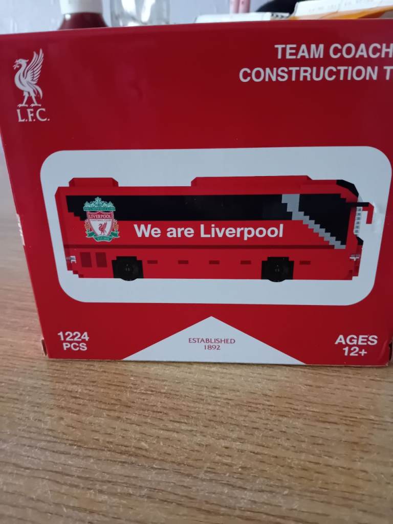 Liverpool building blocks bus. 