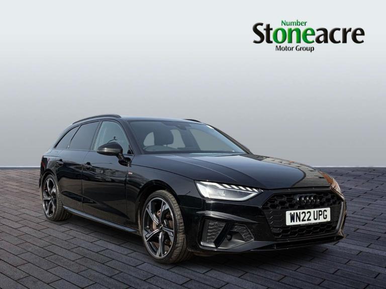 2022 Audi A4 40 TFSI 204 Black Edition 5dr S Tronic ESTATE PETROL Automatic