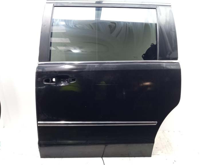 Chrysler Grand Voyager Left Rear Door N/S 2008-2016 Black 5 Door Mpv