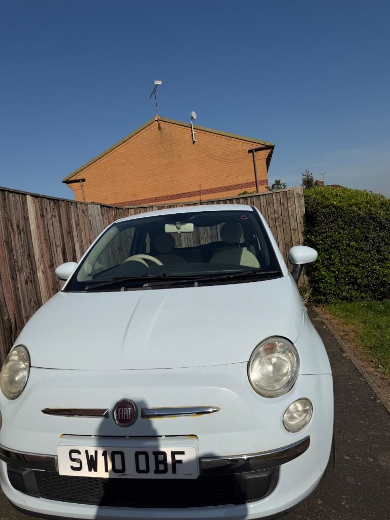 Fiat, 500, Hatchback, 2010, Manual, 1242 (cc), 3 doors