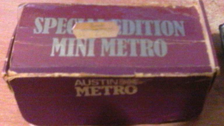 SPECIAL EDITION AUSTIN MINI METRO
