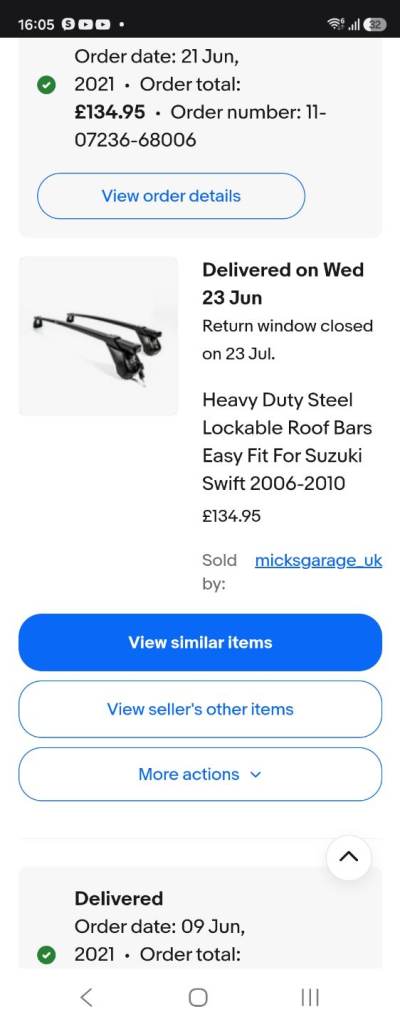 Roof Rack for Suzuki Swift 06-10