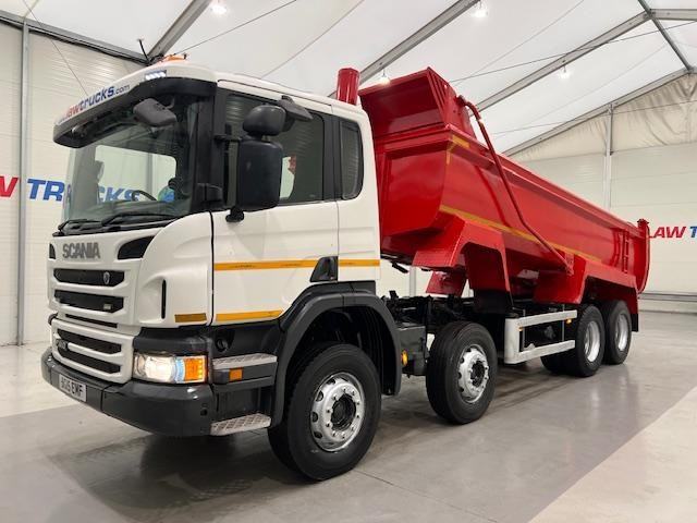 Scania P410 8x4 Day Cab Steel Tipper Manual