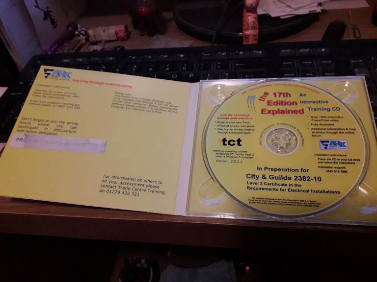 image for Training cd C&G 2382