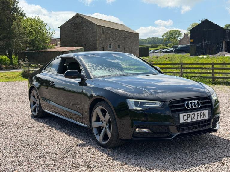 2012 Audi A5 3.0 TDI 204 Black Edition 2dr Multitronic COUPE Diesel Automatic