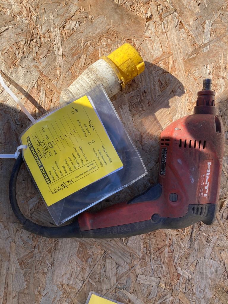 Hilti pistol tec screwgun