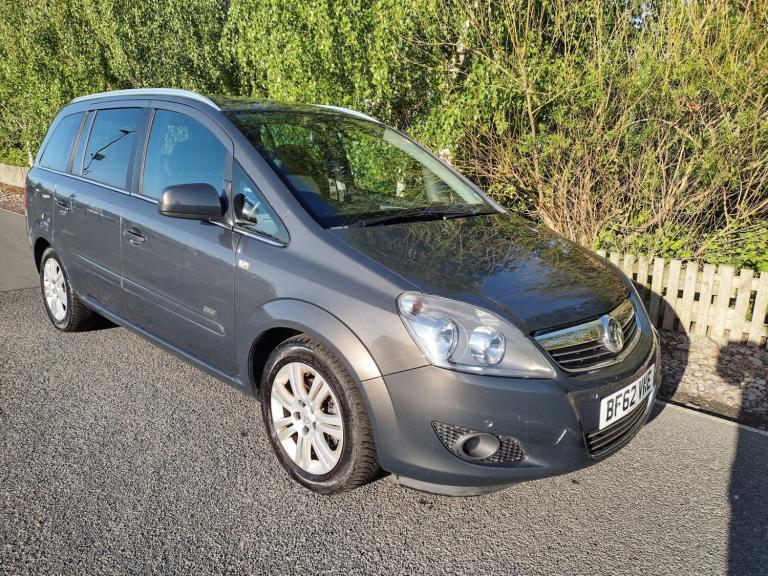 2012 Vauxhall Zafira 1.6i [115] Design 5dr MPV Petrol Manual