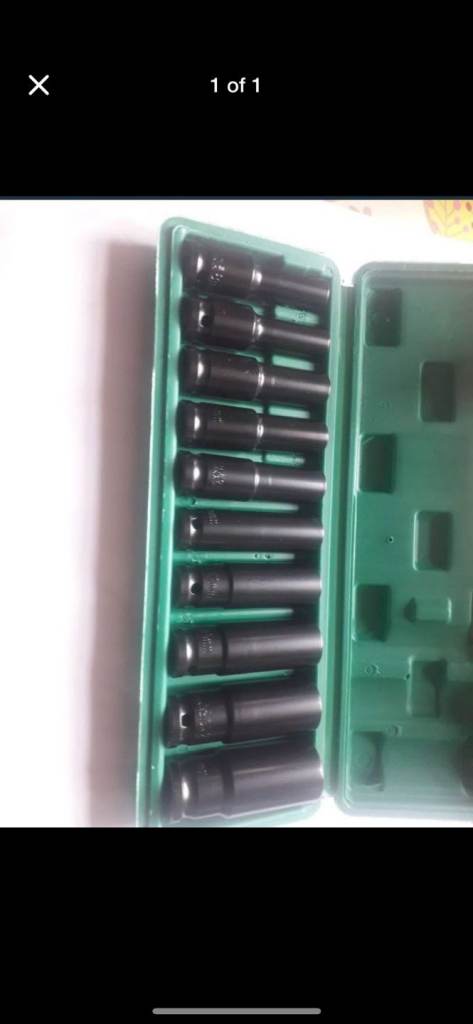 10 piece socket set brand new 