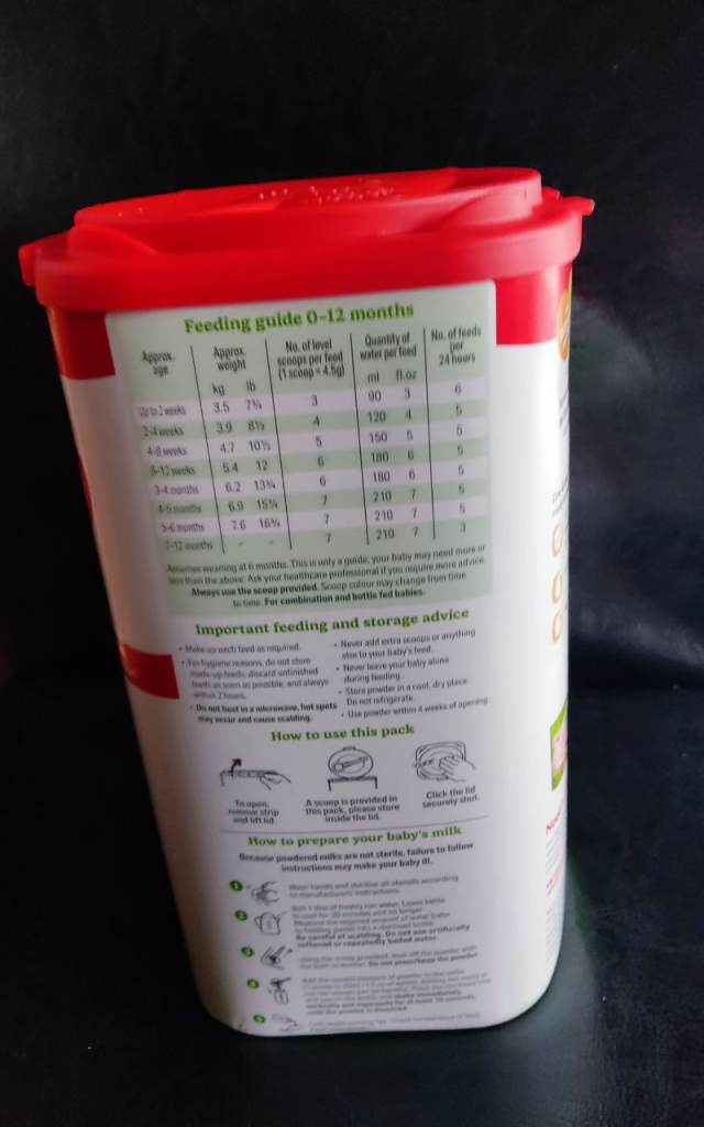 Infant milk.   breastmilk substitute