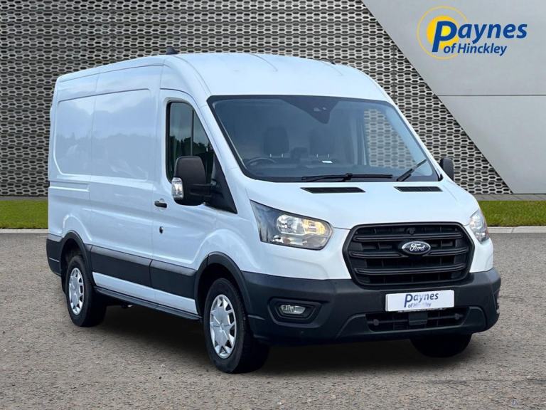 2023 Ford Transit Trend 350 L2 MWB 2.0L 130PS 6 Speed in Frozen White LOW MILES