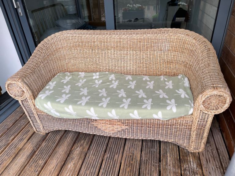 2 Seater Garden/ conservatory Sofa FREE