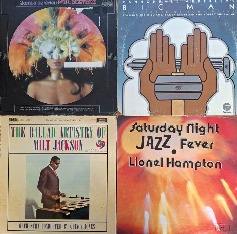 Jazz funk fusion breaks record collection x 176 vinyl lps
