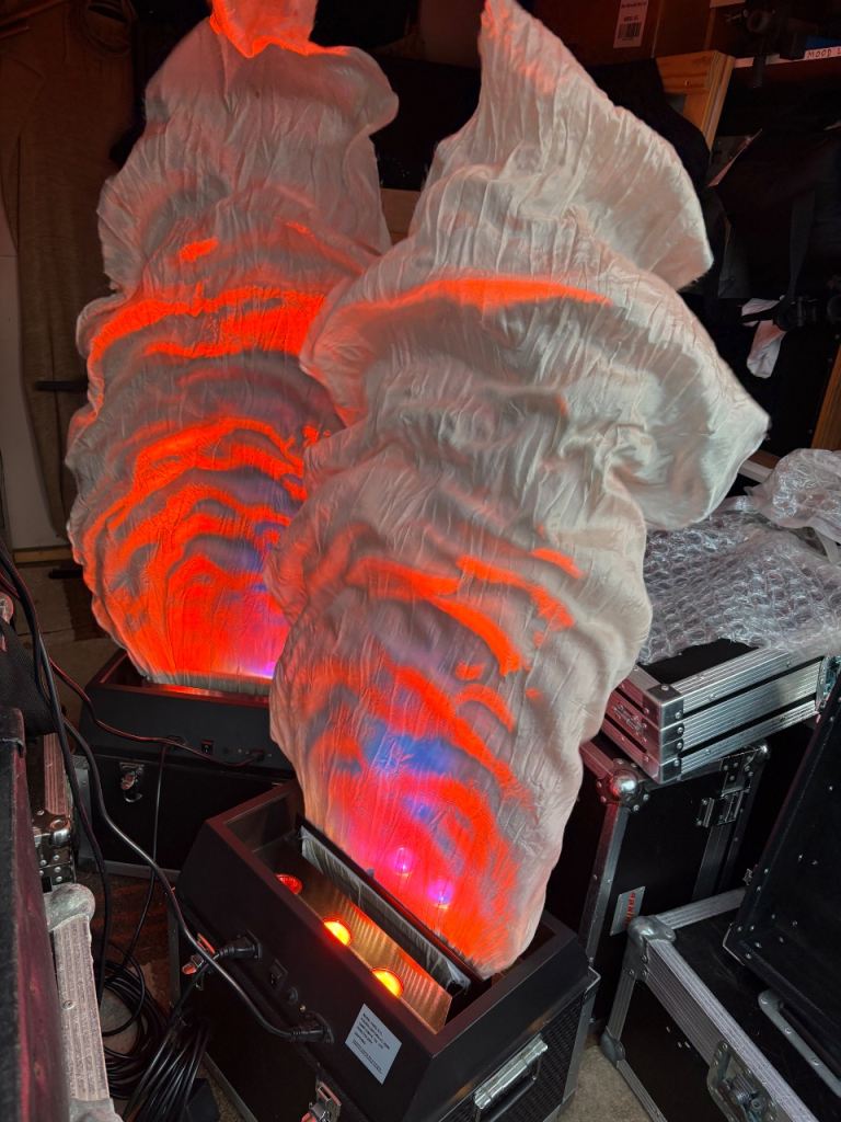 Silk flame effects x 2