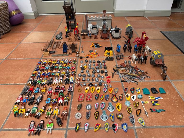 Playmobil Knights Bundle. Figures, accessories, horses, etc