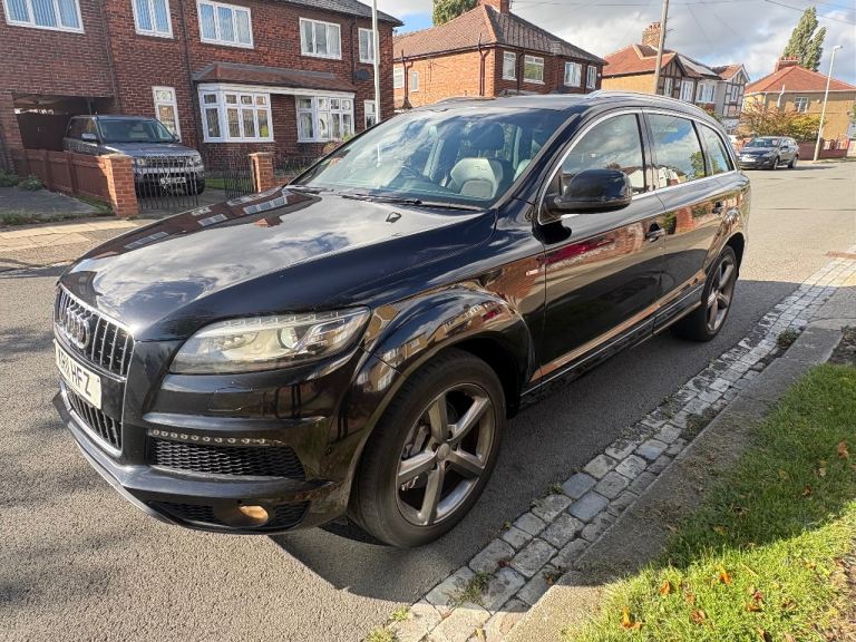 2011 AUDI Q7 3.0TDI AUTO S LINE 91K HPI CLEAR 7 SEATS 