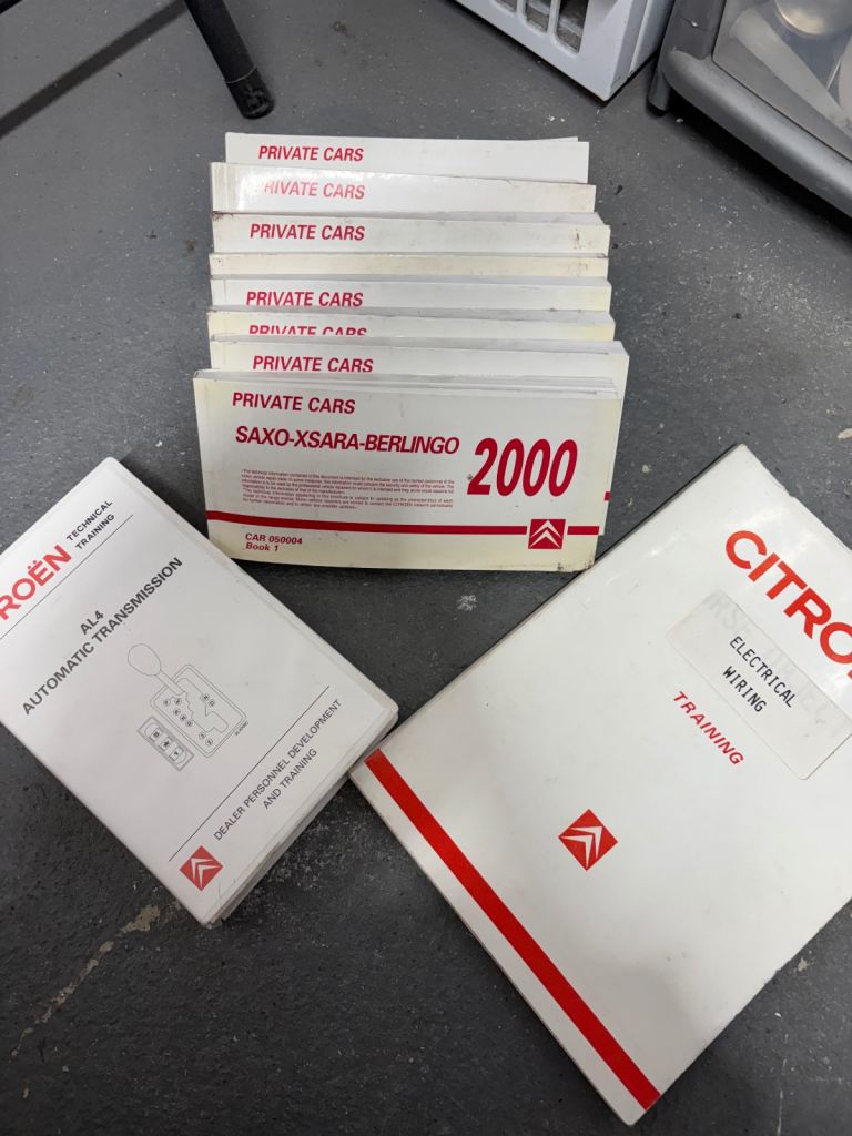 Citroen Reference Handbooks FREE