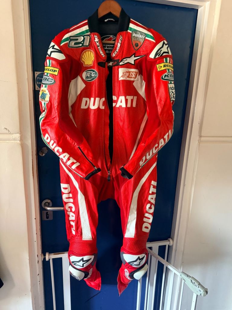 Ducati Corse Leather Race Suit