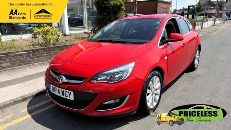 2014 14 VAUXHALL ASTRA 1.6 16V SRI HATCHBACK 5DR PETROL AUTO EURO 5 (115 PS)