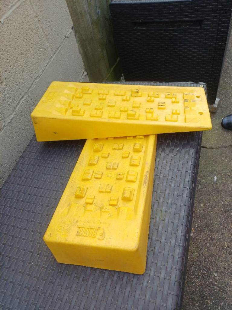 Levellers for caravan/motorhome 