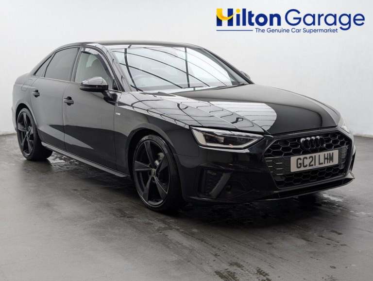 2021 Audi A4 2.0 TDI 35 S line Saloon 4dr Diesel S Tronic Euro 6 (s/s) (163 ps) REAR VIE SALOON D...