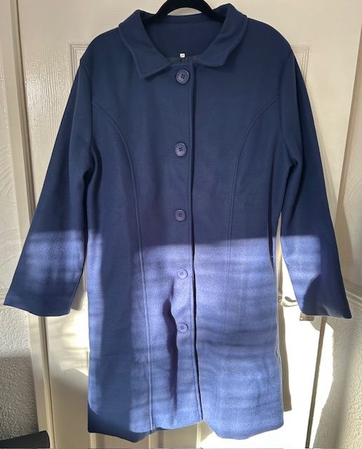 New Trench Coat - Size 18- Colour Blue