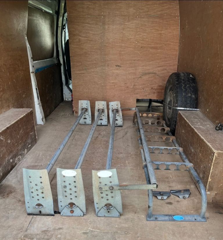 Ford Transit Roof Rack and Ladder