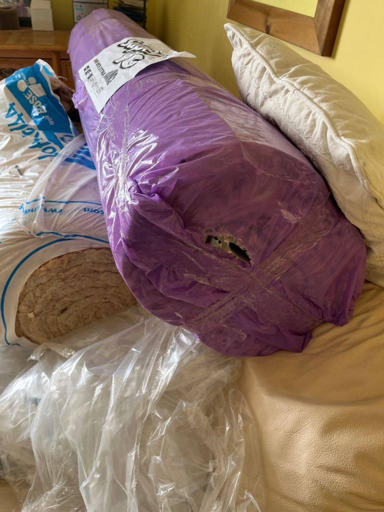 New unused carpet underlayuper 10