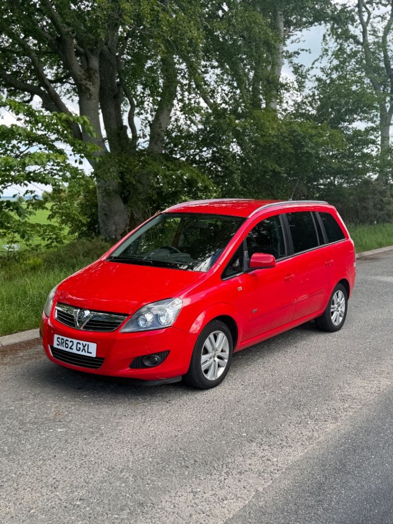 Vauxhall, ZAFIRA, MPV, 2012, Manual, 1796 (cc), 5 doors