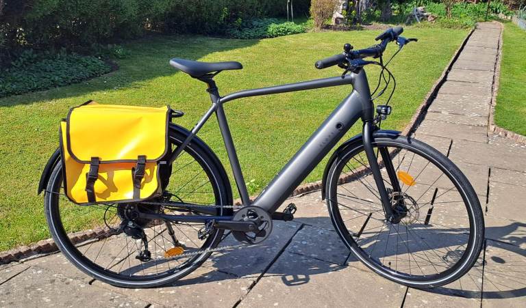 ELOPS Long Distance 500 Electric Assist City Bike Step-Over Frame (Large)