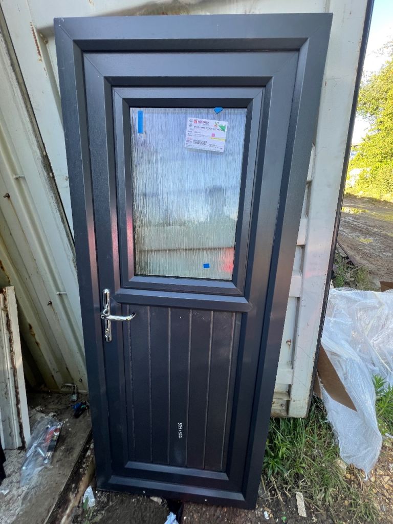 Composite Anthracite grey stable front door BRAND NEW