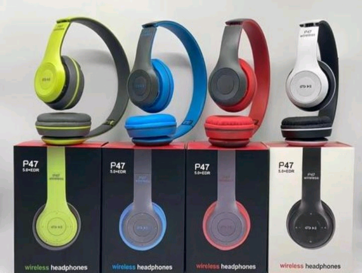 BRAND NEW P47 Wireless Headphones - Various Colours