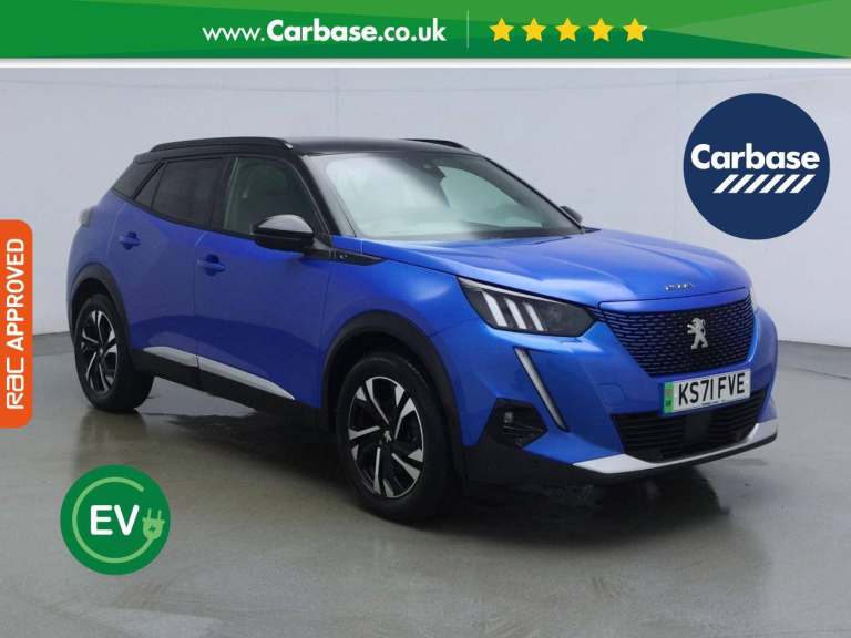 2022 Peugeot E-2008 50kWh GT SUV 5dr Electric Auto (136 ps) SUV ELECTRIC Automatic