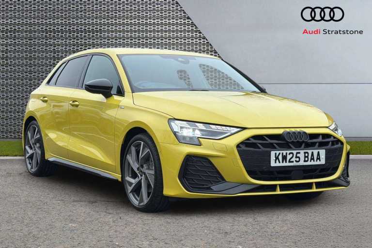 2025 Audi A3 35 TFSI Black Edition 5dr S Tronic HATCHBACK PETROL Automatic