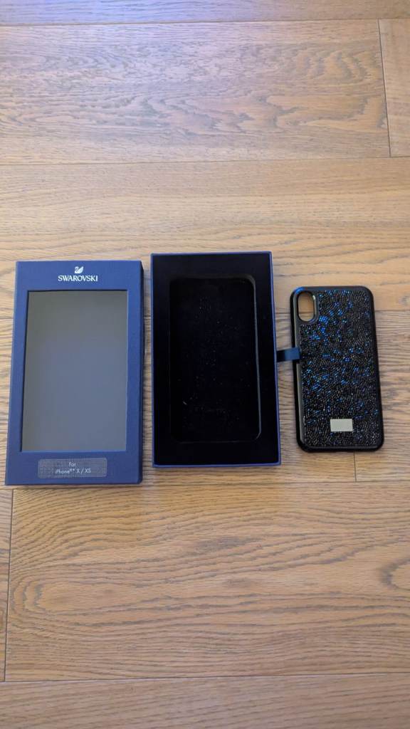 SWAROVSKI phone case for iPhone X/XS (NEW & BOXED)