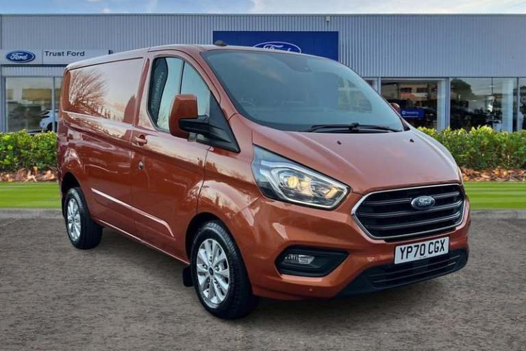 2020 Ford Transit Custom 2.0 EcoBlue 130ps Low Roof Limited Van Auto PANEL VAN DIESEL Automatic