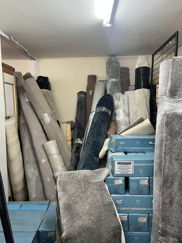 Carpet remnants - ready to take away! Collection only, from £20.