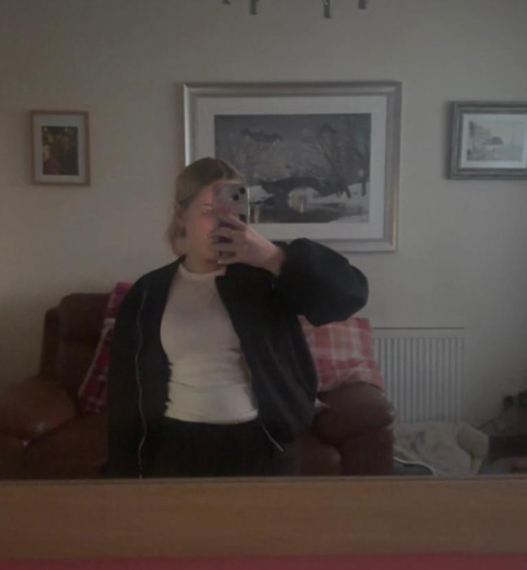 Black Bomber Jacket - Good Condition
