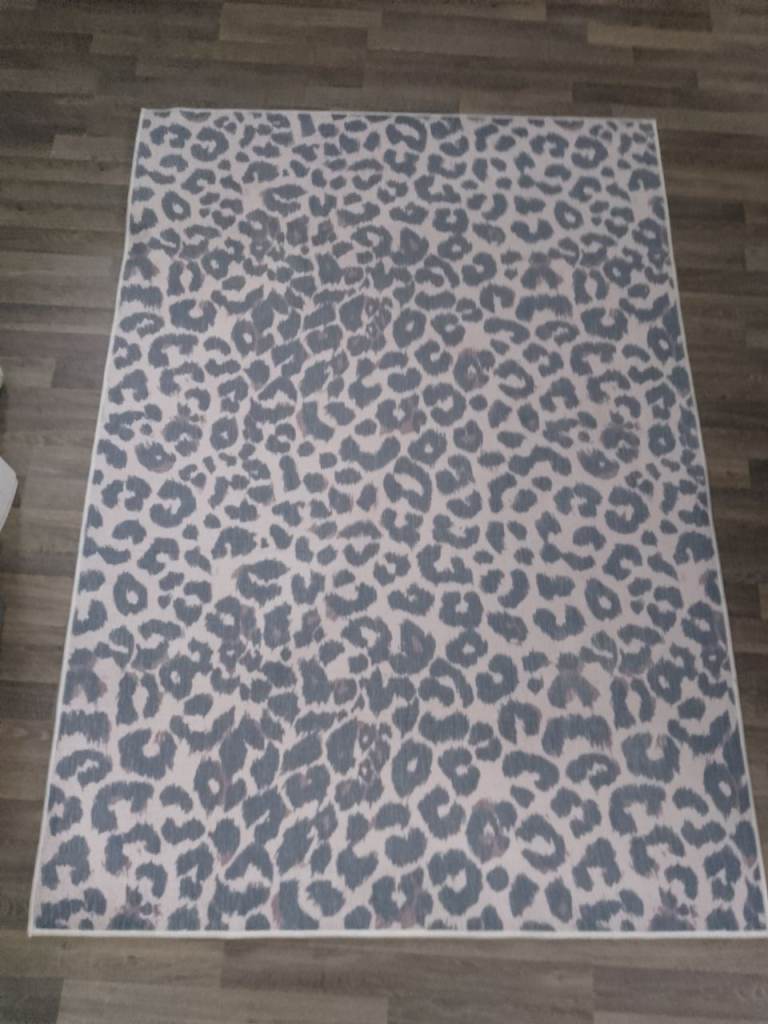 Leopard Print Rug 120x170cm 