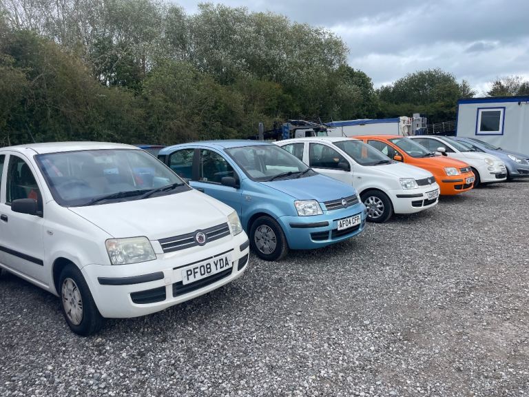FIAT PANDA 1.1 ECO PETROL  CHOICE OF 4  BLUE WHITE ORANGE WHITE LONG MOTS £595 TO £1295
